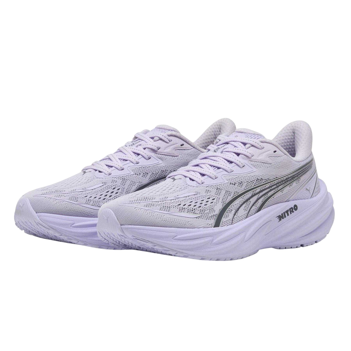 Light Lavender - Pack Shot - Puma Womens-Ladies Velocity Nitro 5 Trainers