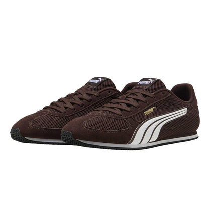 Brown - Pack Shot - Puma Mens Track Suede Trainers