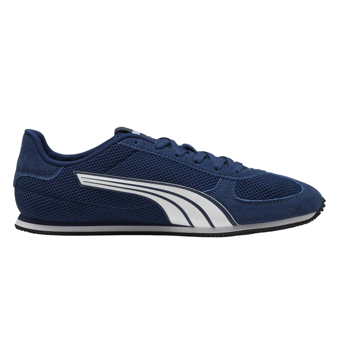 Blue - Front - Puma Mens Track Suede Trainers