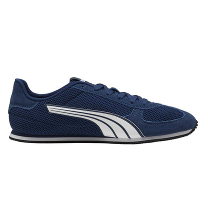 Blue - Front - Puma Mens Track Suede Trainers