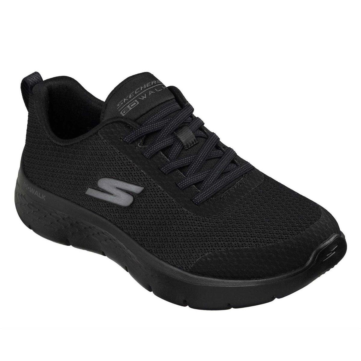 Black - Pack Shot - Skechers Womens-Ladies Go Walk Trainers