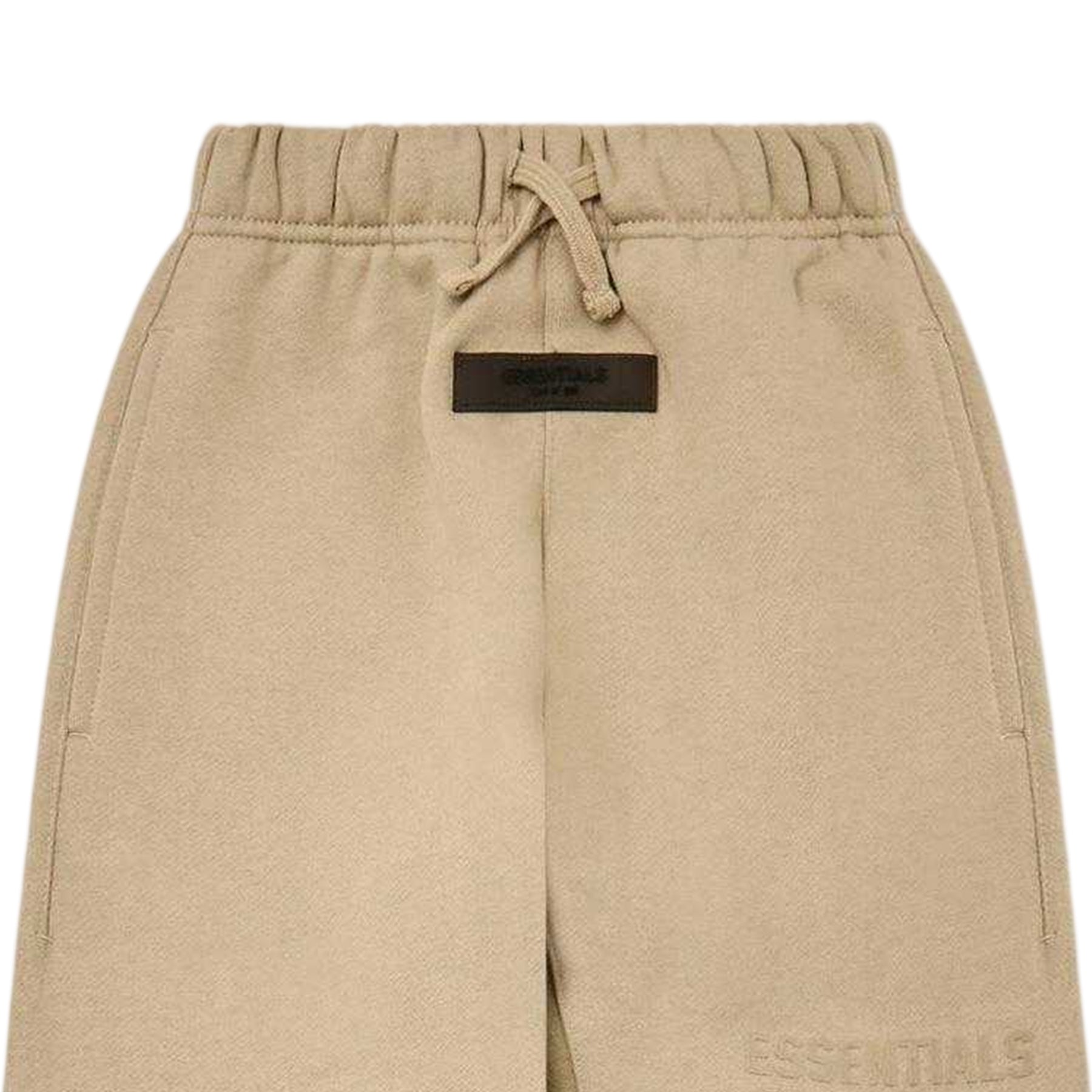 Smoke - Side - Fear Of God Essentials Childrens-Kids Fleece Relaxed Fit Jogging Bottoms