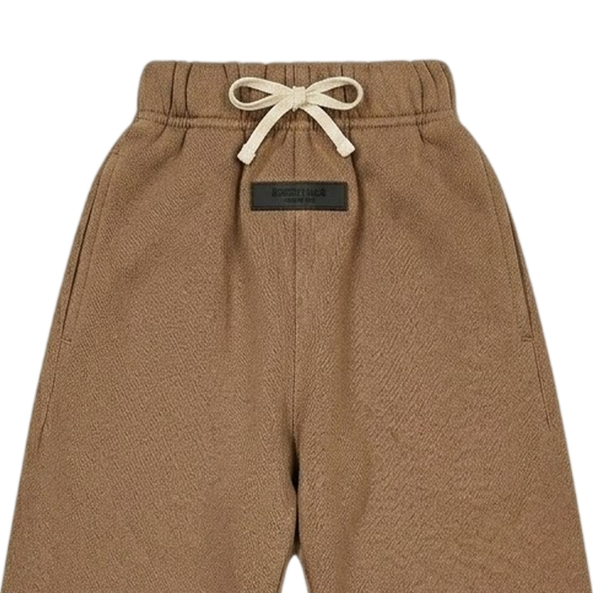 Wood - Side - Fear Of God Essentials Childrens-Kids Fleece Relaxed Fit Jogging Bottoms