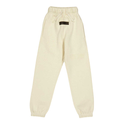 Eggshell - Front - Fear Of God Essentials Childrens-Kids Fleece Relaxed Fit Jogging Bottoms