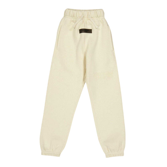 Eggshell - Front - Fear Of God Essentials Childrens-Kids Fleece Relaxed Fit Jogging Bottoms