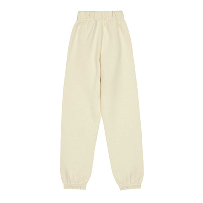 Eggshell - Back - Fear Of God Essentials Childrens-Kids Fleece Relaxed Fit Jogging Bottoms
