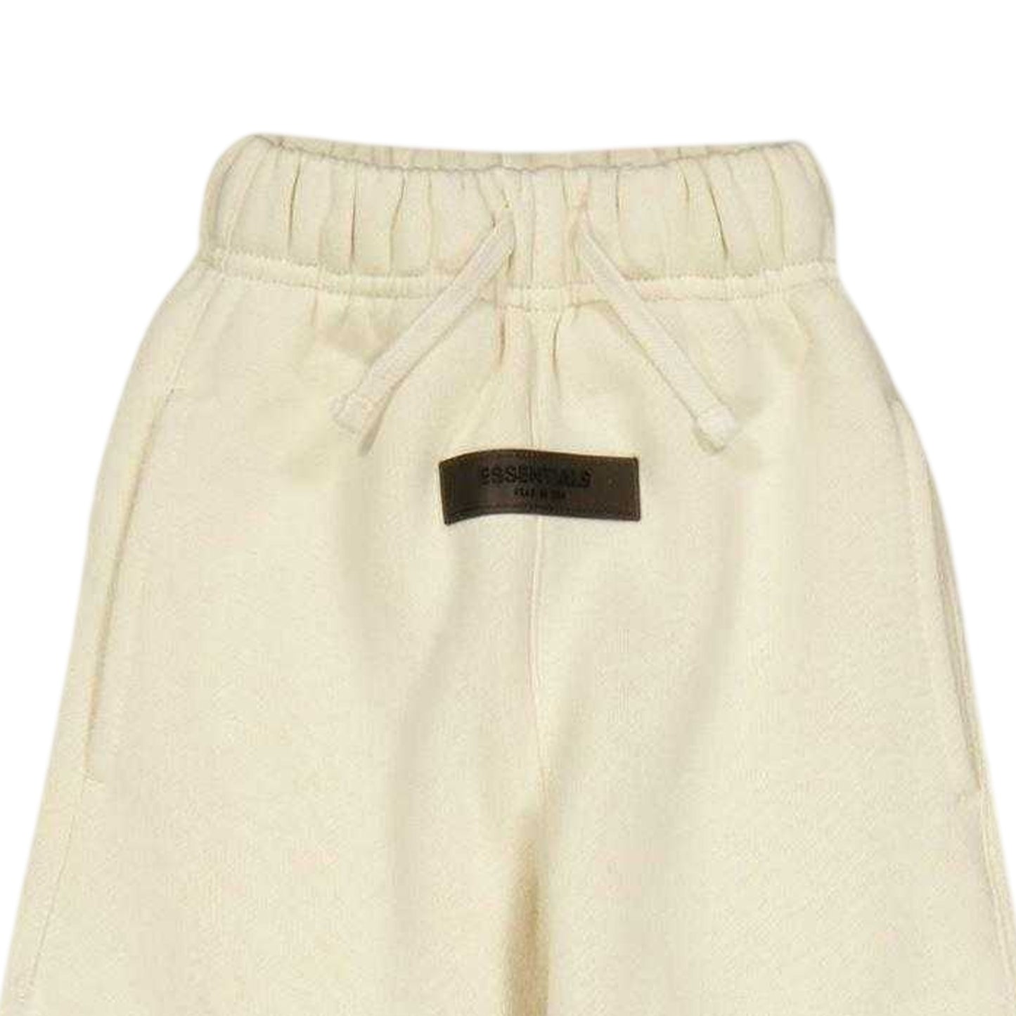 Eggshell - Side - Fear Of God Essentials Childrens-Kids Fleece Relaxed Fit Jogging Bottoms