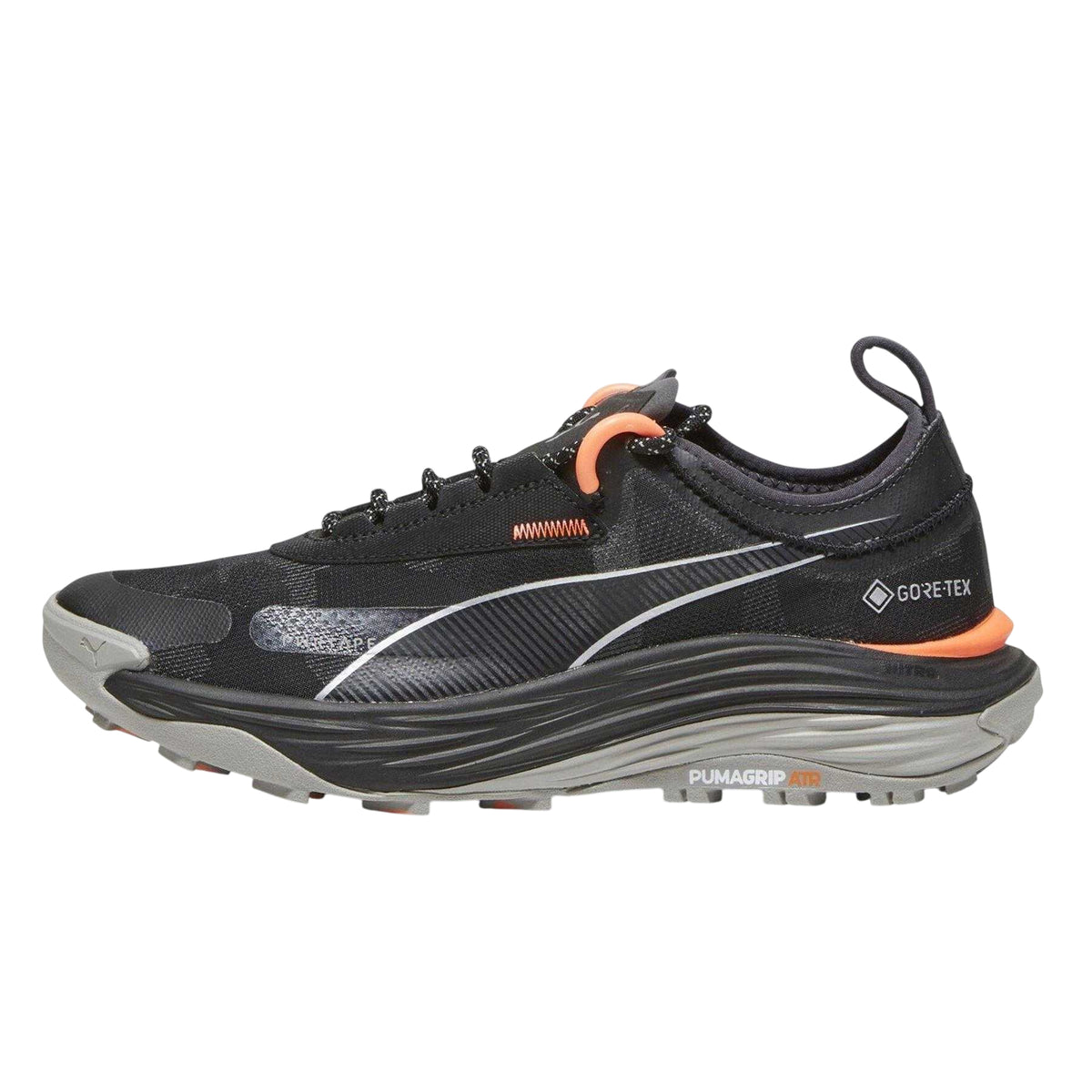 Black - Back - Puma Womens-Ladies Voyage Nitro 3 GTX Shoes