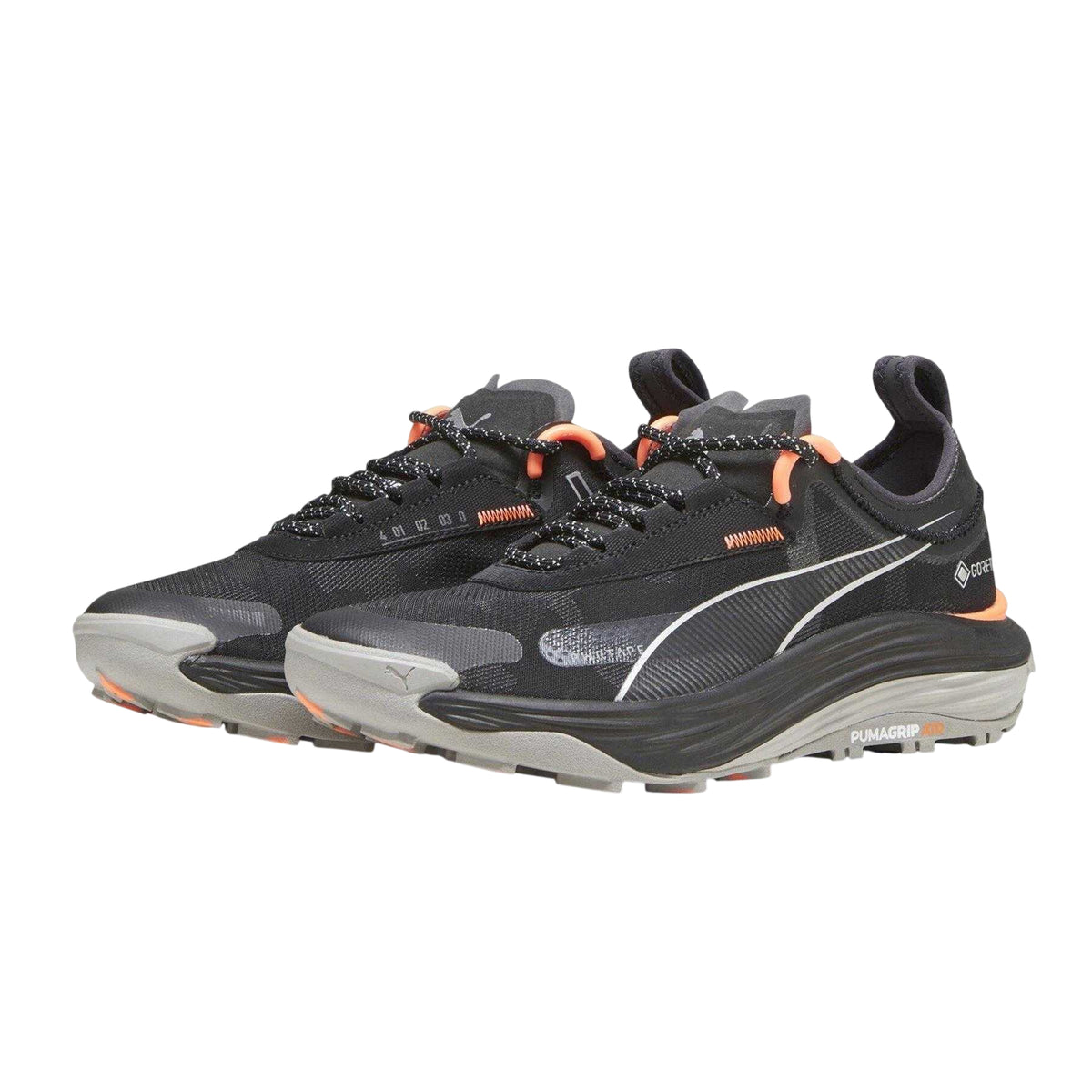 Black - Pack Shot - Puma Womens-Ladies Voyage Nitro 3 GTX Shoes