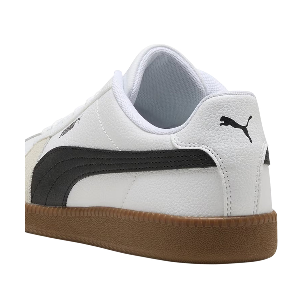 White-Black - Back - Puma Mens Club lt Suede Trainers