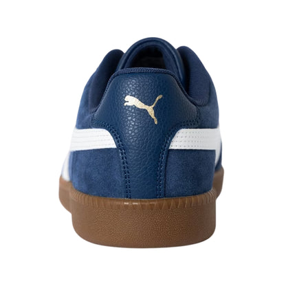 Blue-White-Gum - Back - Puma Mens Club lt Suede Trainers