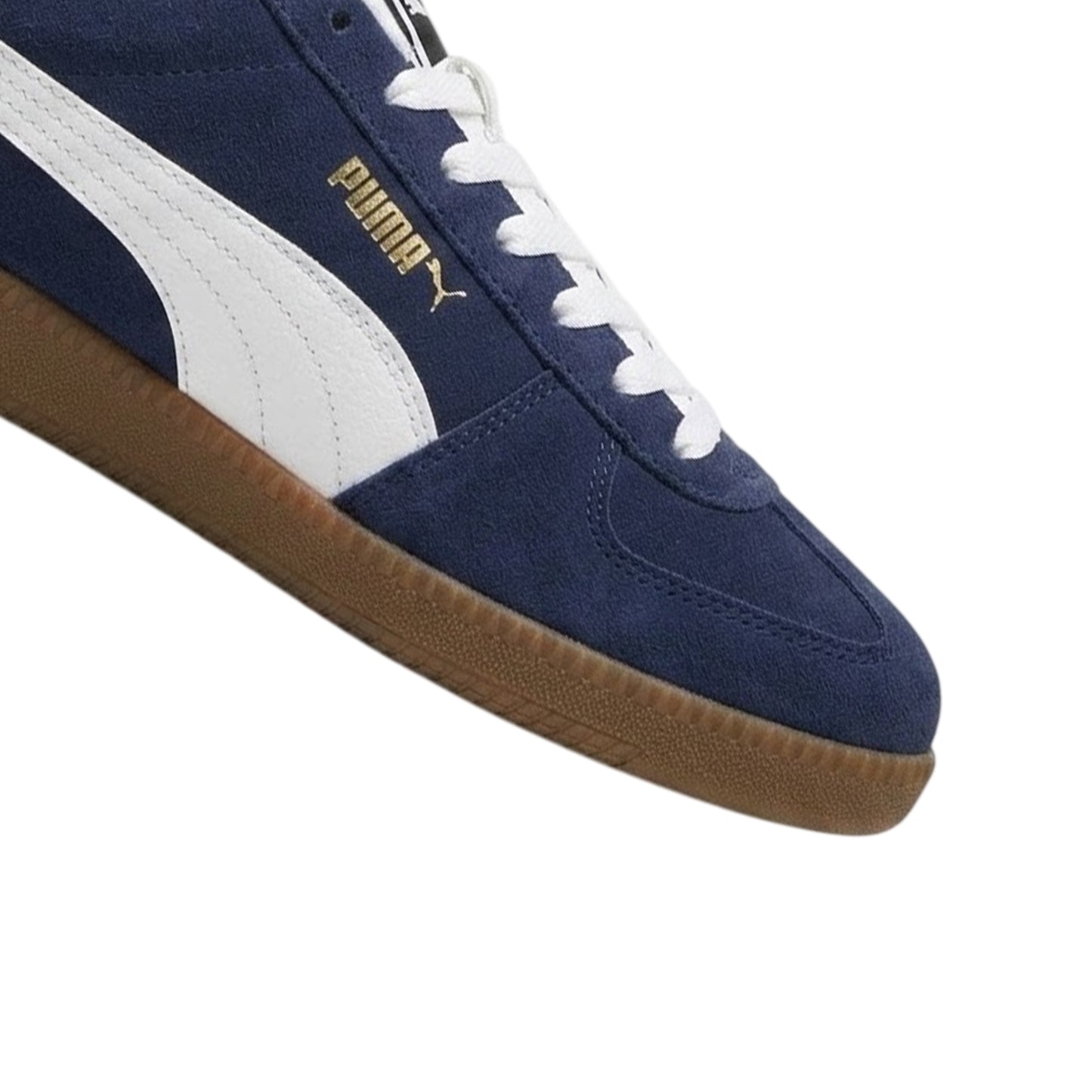 Blue-White-Gum - Pack Shot - Puma Mens Club lt Suede Trainers