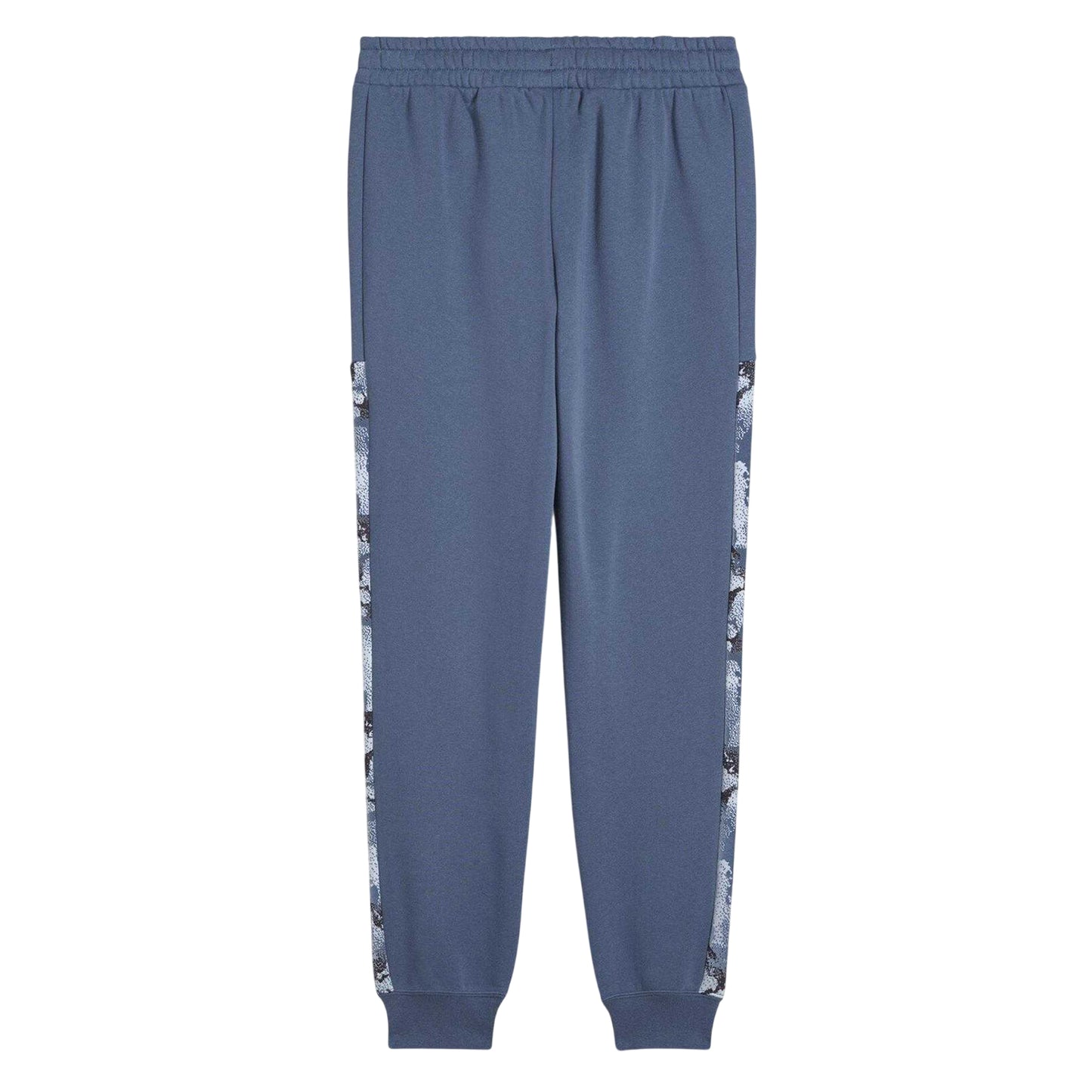 Dark Indigo - Back - Puma Mens Essentials Fleece Camo Jogging Bottoms