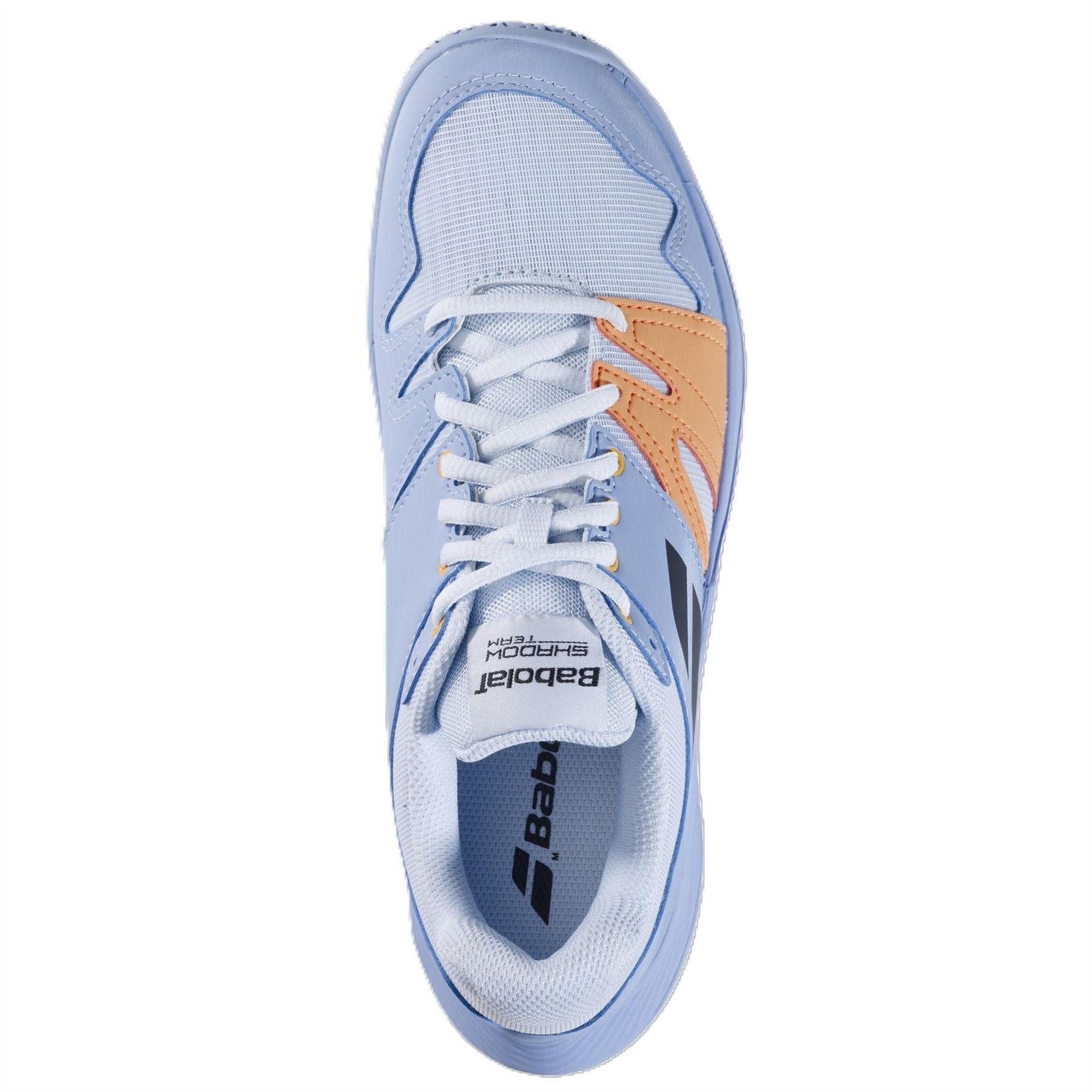 Light Blue - Side - Babolat Womens-Ladies Shadow Trainers