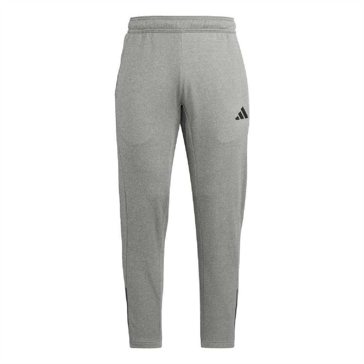 Medium Grey - Front - Adidas Mens Game & Go Insulating Trousers