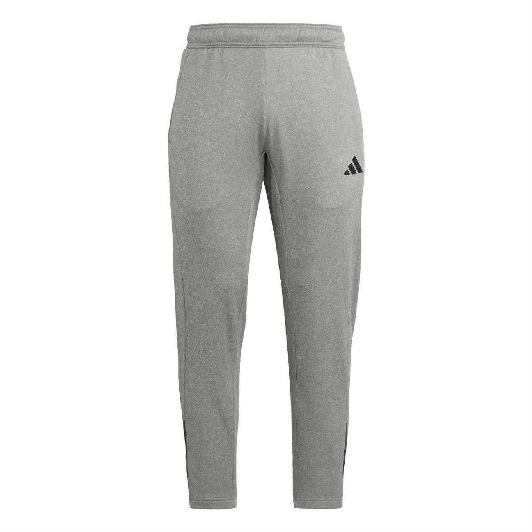 Medium Grey - Front - Adidas Mens Game & Go Insulating Trousers
