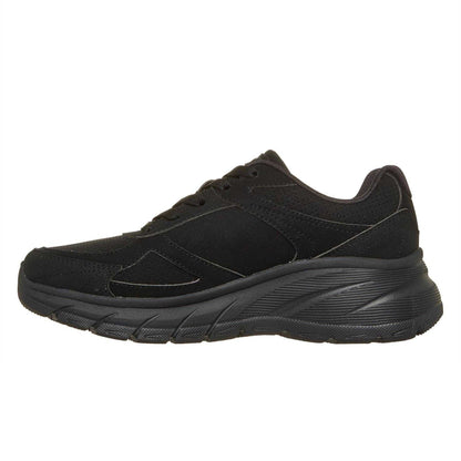 Black - Back - Skechers Womens-Ladies Fashion Fit Trainers