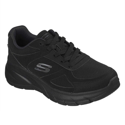 Black - Pack Shot - Skechers Womens-Ladies Fashion Fit Trainers