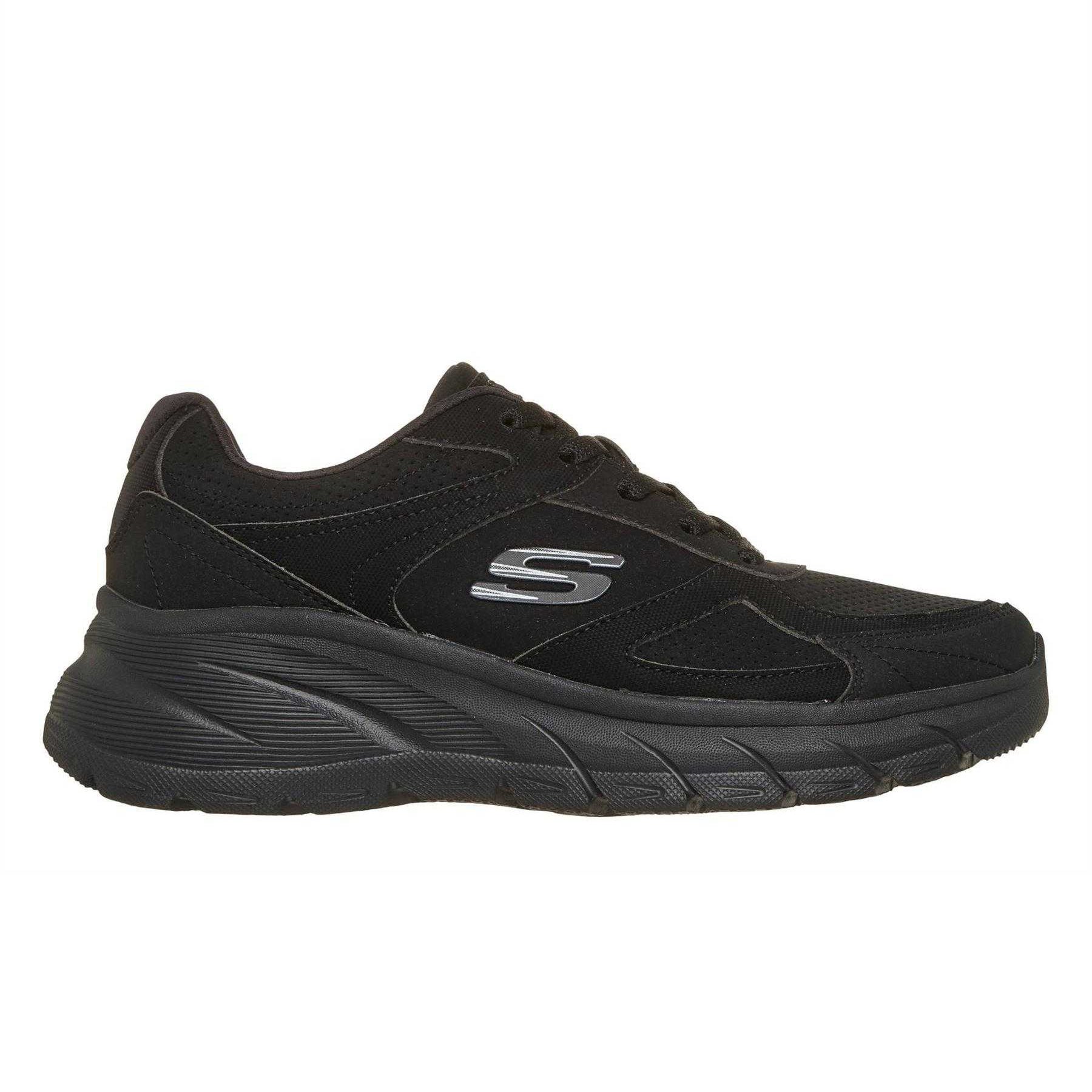 Black - Front - Skechers Womens-Ladies Fashion Fit Trainers