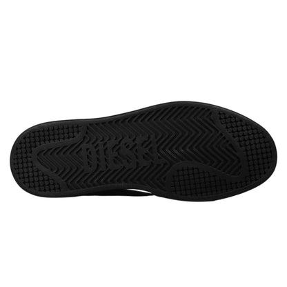 Black - Lifestyle - Diesel Mens S Athene Leather Flat Trainers
