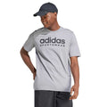 Grey - Side - Adidas Mens Sportswear T-Shirt