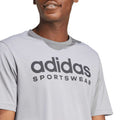 Grey - Pack Shot - Adidas Mens Sportswear T-Shirt