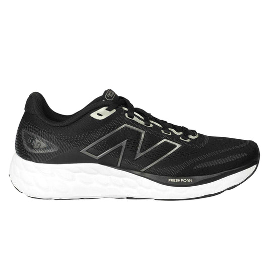 Black - Front - New Balance Womens-Ladies 680 V8 Launch Trainers