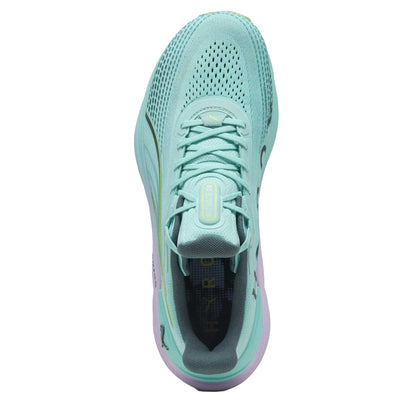 Mint-Lavender-Lime - Back - Puma Mens Hyrox Activate Mesh Padded Collar Shoes