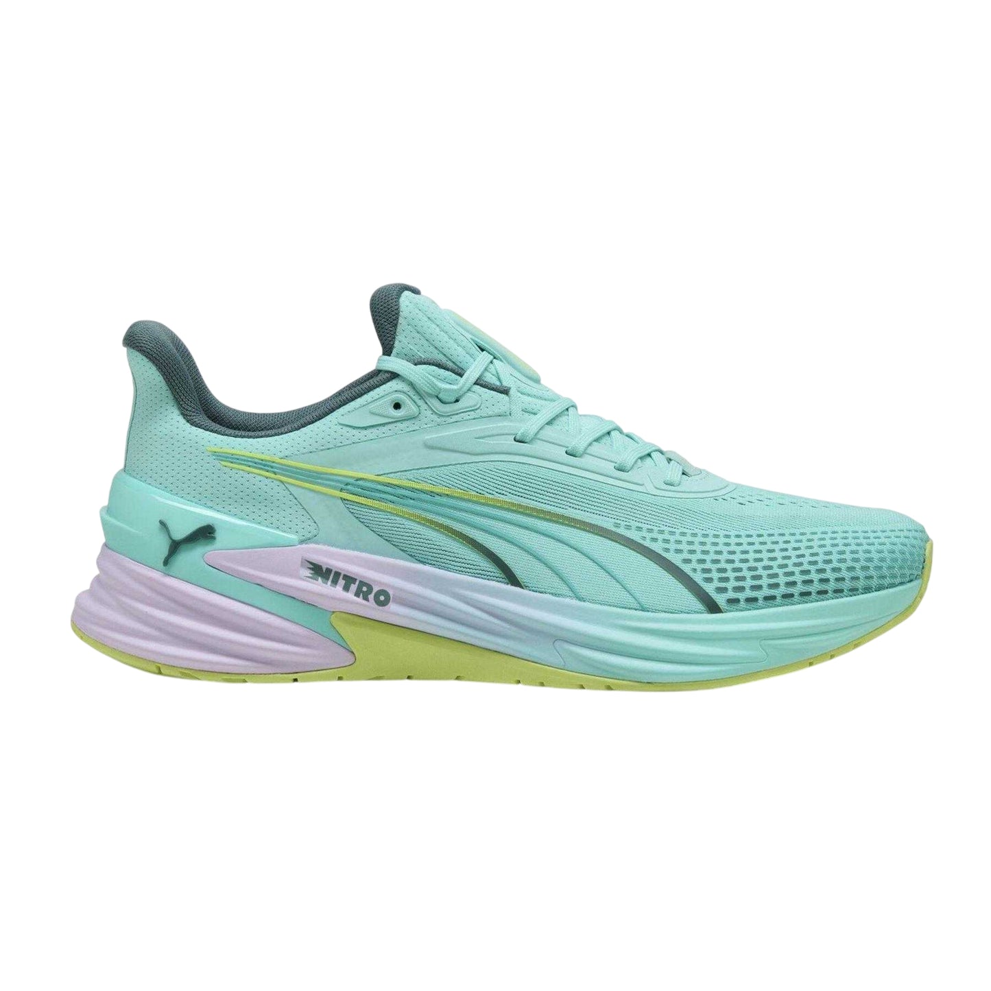 Mint-Lavender-Lime - Front - Puma Mens Hyrox Activate Mesh Padded Collar Shoes
