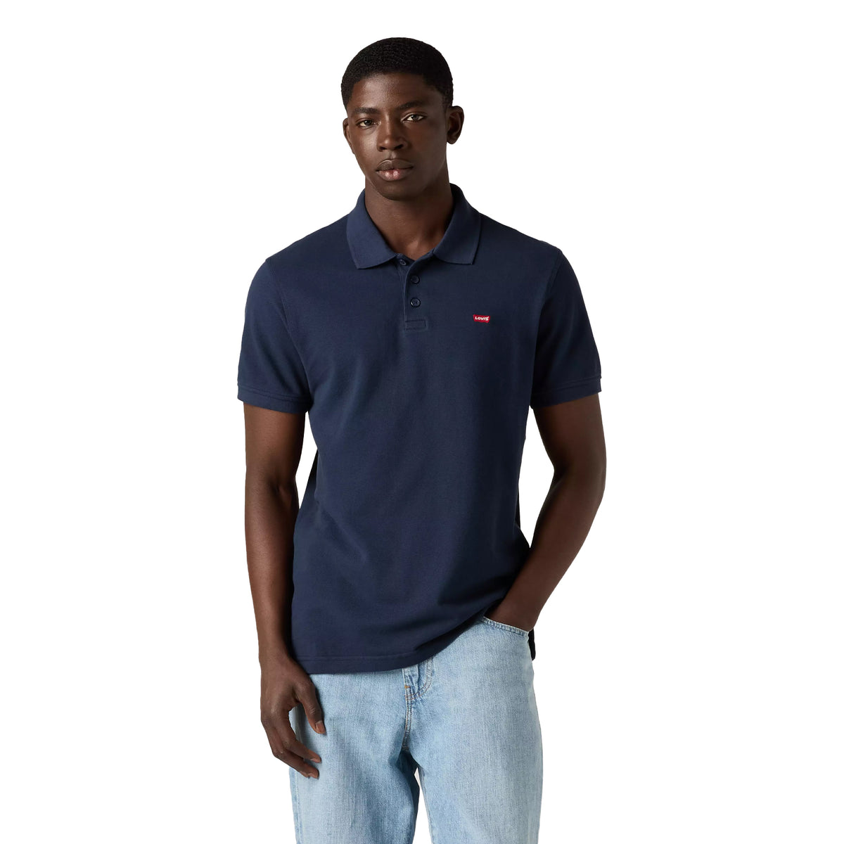 Naval Academy - Side - Levis Mens Housemark Slim Polo Shirt