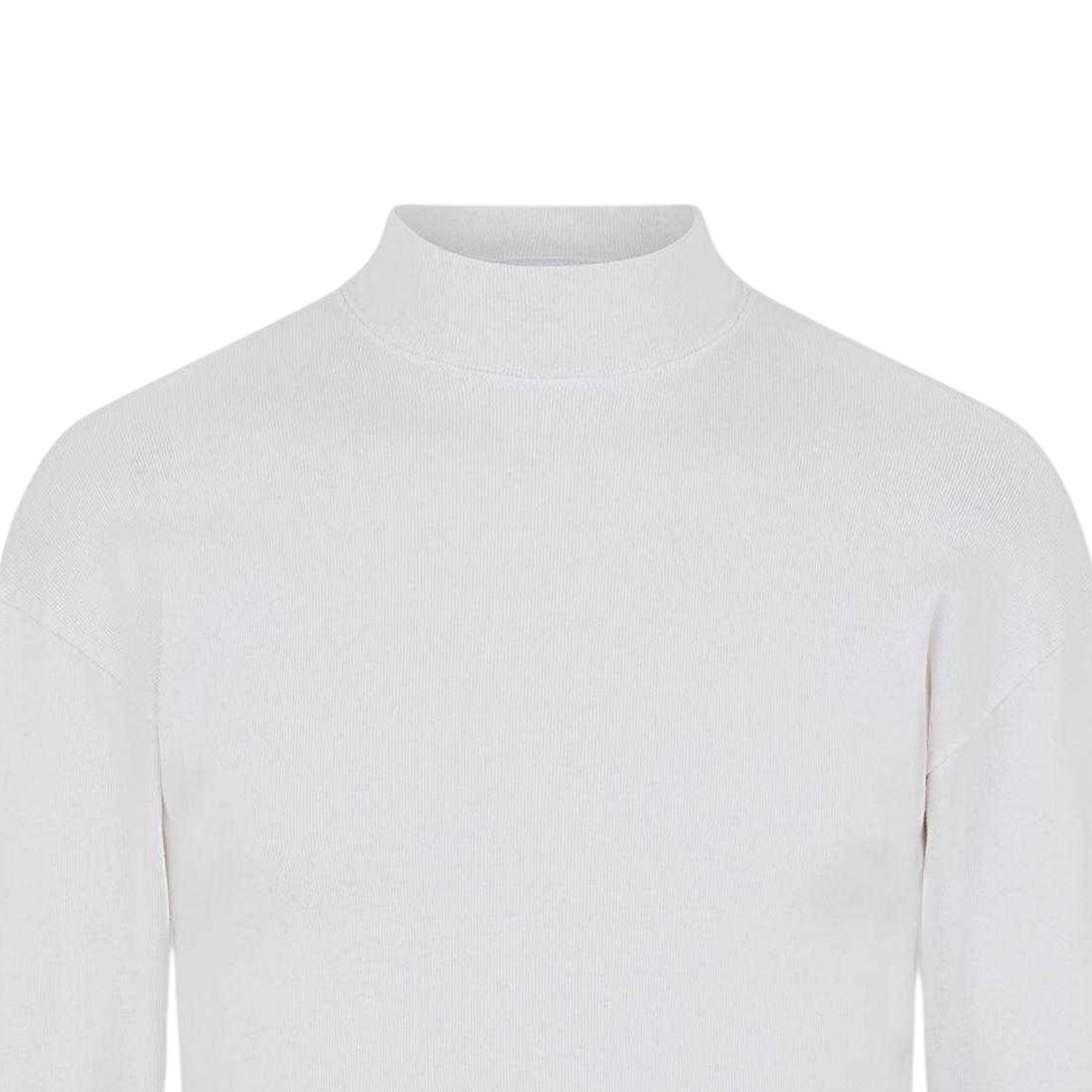 Gardenia - Side - Humanrace Mens Mock Neck Sweatshirt