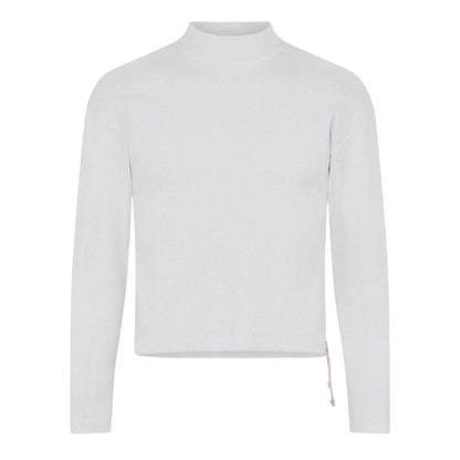Gardenia - Front - Humanrace Mens Mock Neck Sweatshirt
