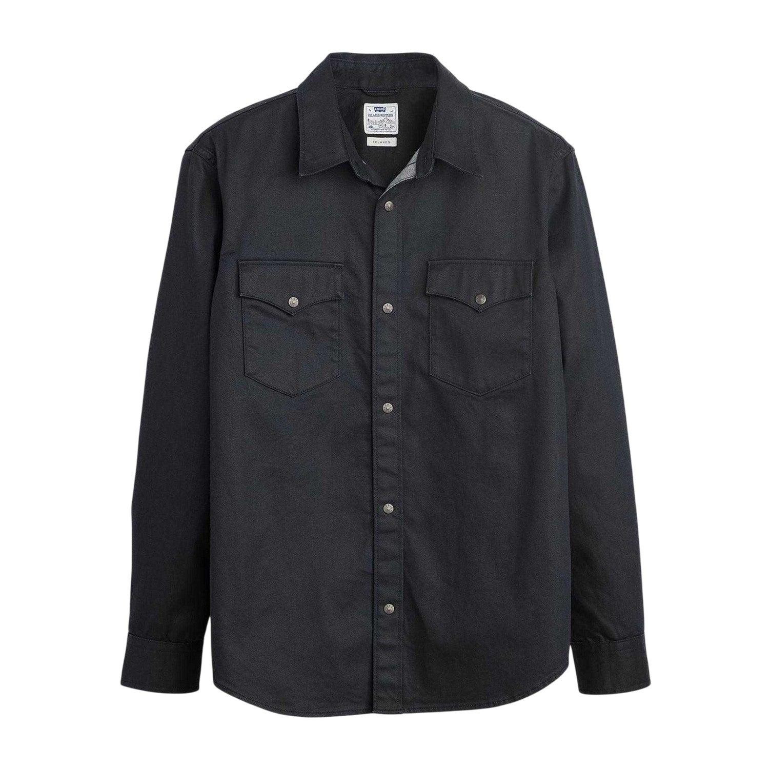 Tiebout Worn - Front - Levis Mens Collared Relaxed Fit Shirt