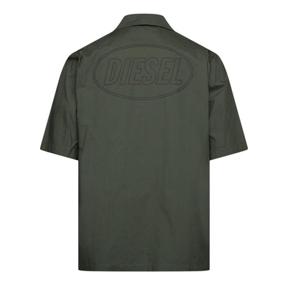 Thyme - Back - Diesel Mens Mac Short-Sleeved Shirt