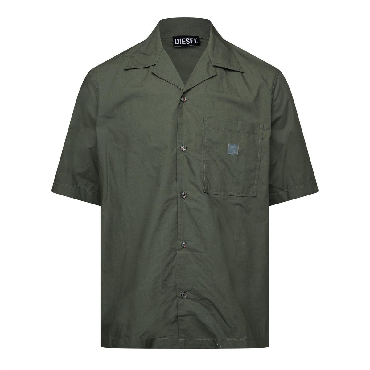 Thyme - Front - Diesel Mens Mac Short-Sleeved Shirt