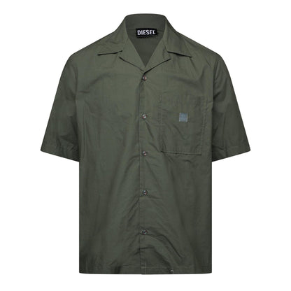 Thyme - Front - Diesel Mens Mac Short-Sleeved Shirt