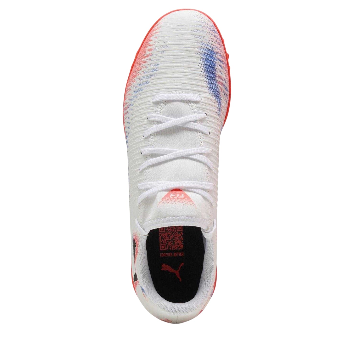 White-Black-Red - Back - Puma Mens Future 8 Play Astro Turf Trainers