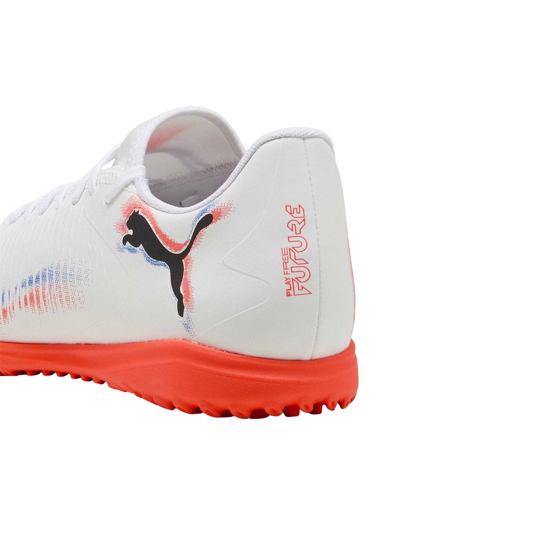 White-Black-Red - Lifestyle - Puma Mens Future 8 Play Astro Turf Trainers
