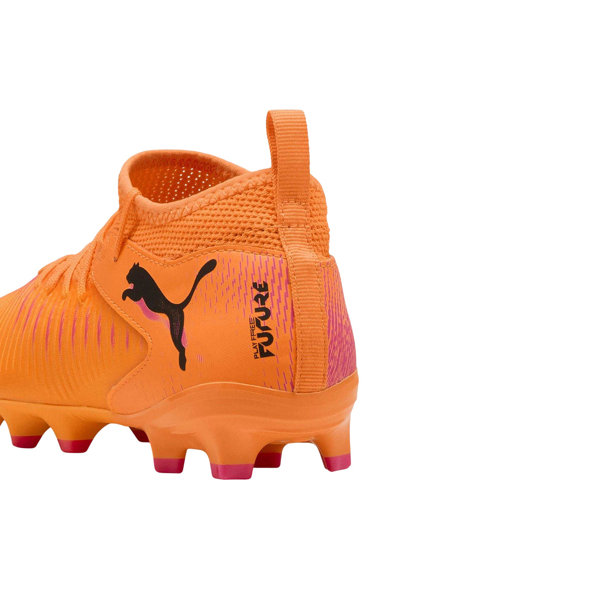 Orange-Black - Lifestyle - Puma Childrens-Kids Future 8 Match Artificial Ground Football Boots
