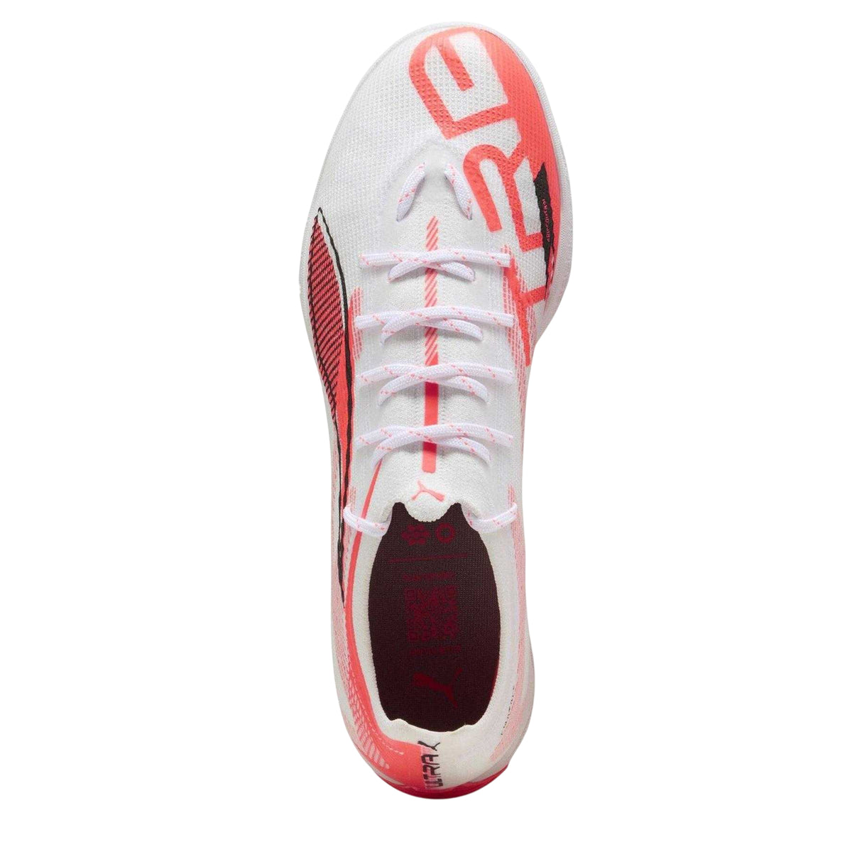 Puma White - Back - Puma Mens Ultra 5 Pro Court Indoor Football Shoes