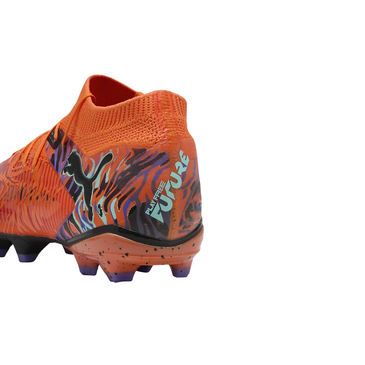 Orange - Side - Puma Mens Future 8 Pro Firm Ground Football Boots