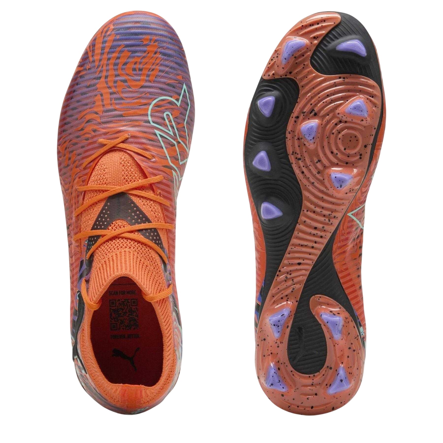 Orange - Pack Shot - Puma Mens Future 8 Pro Firm Ground Football Boots