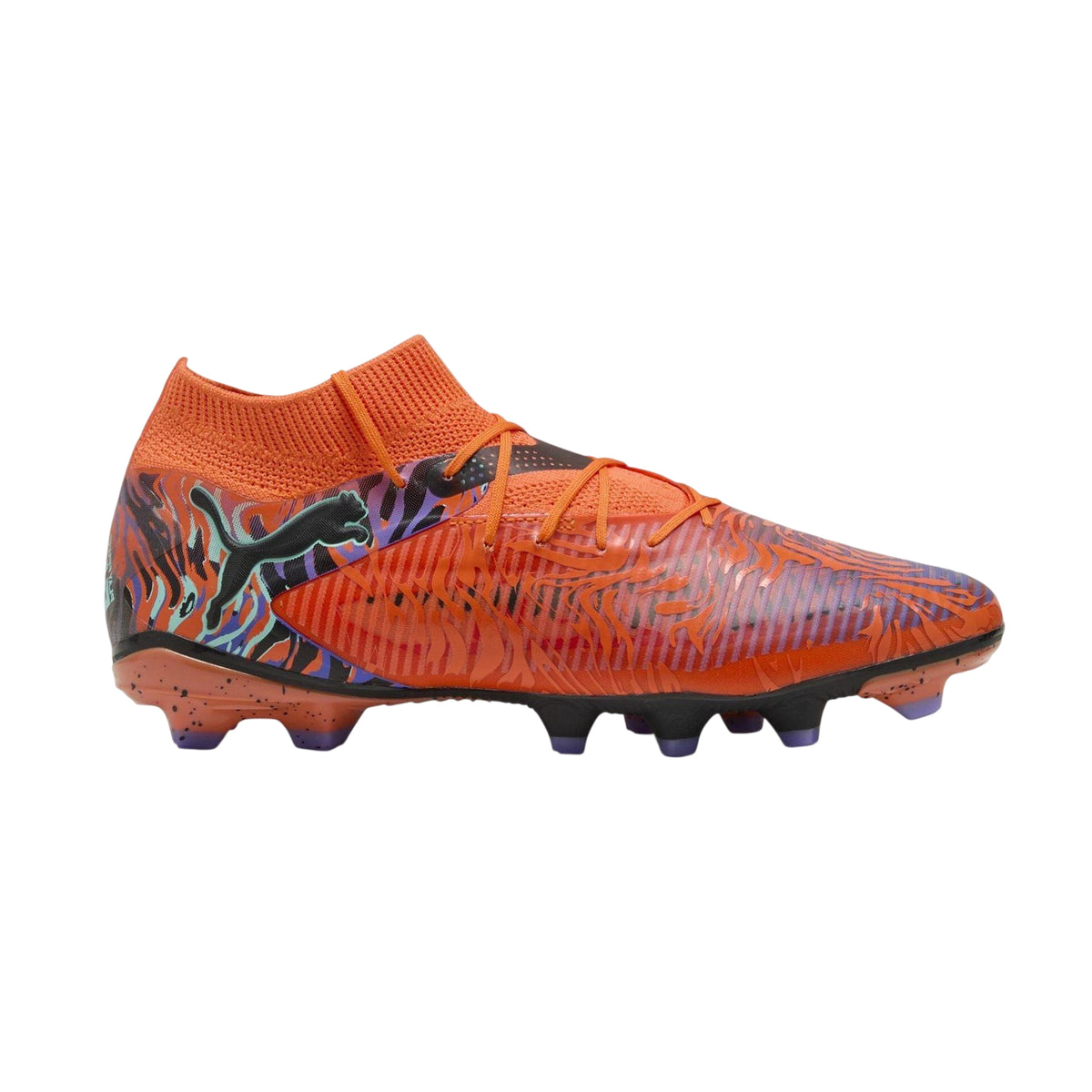 Orange - Front - Puma Mens Future 8 Pro Firm Ground Football Boots