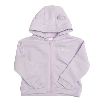 Lilac - Front - Palm Angels Childrens-Kids Infants Rainbow Full Zip Hoodie