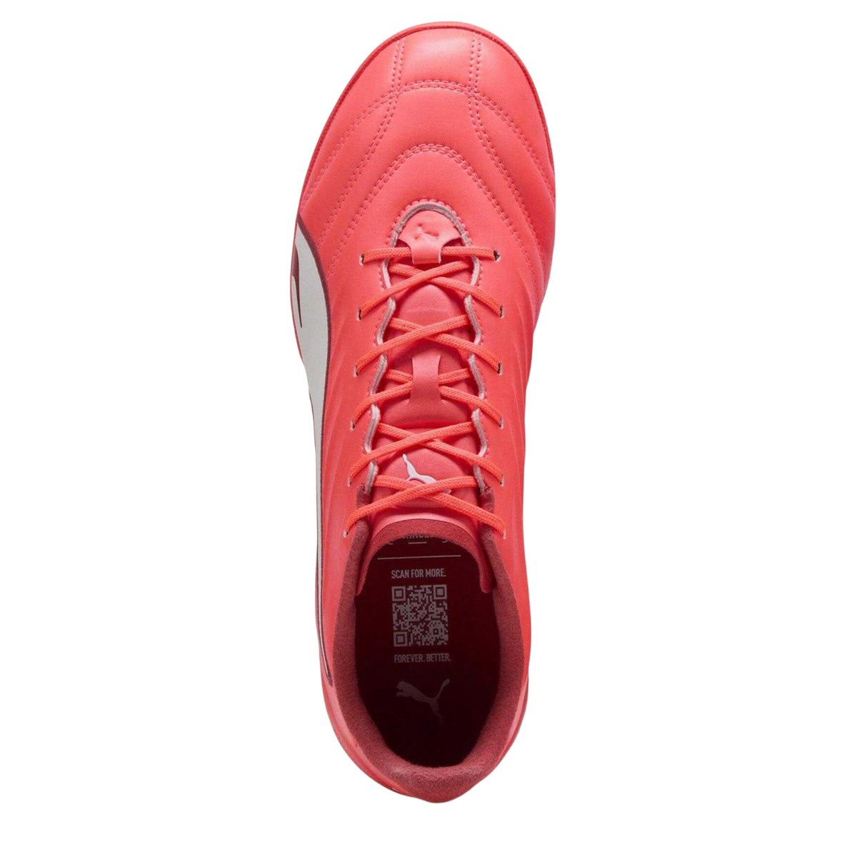 Glowing Red - Side - Puma Unisex Adult King Pro TT Astro Turf Trainers