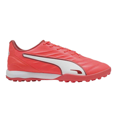 Glowing Red - Front - Puma Unisex Adult King Pro TT Astro Turf Trainers