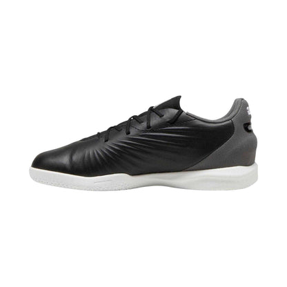 Black - Back - Puma Childrens-Kids King Match It Regular Indoor Football Shoes