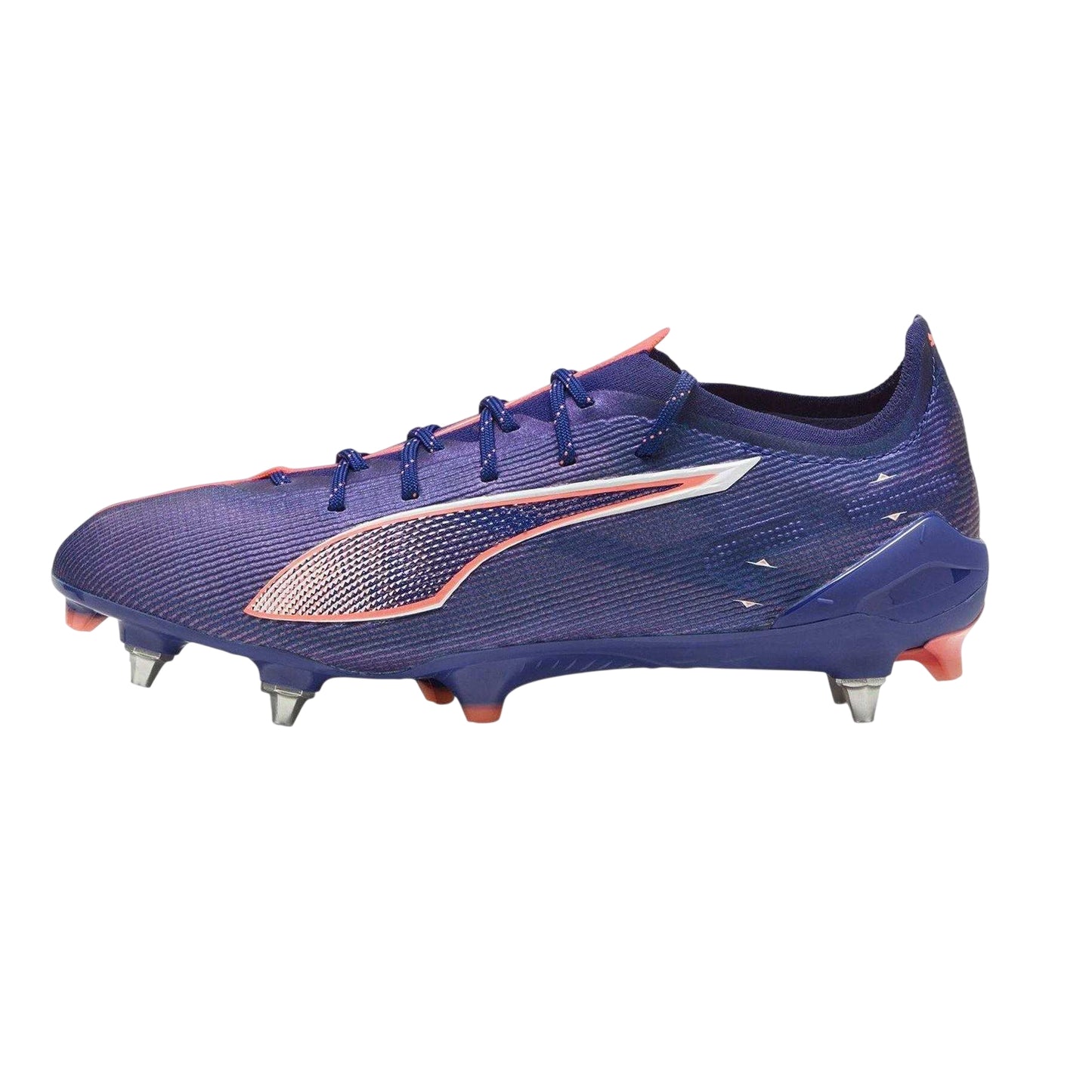 Lapis Blue - Back - Puma Childrens-Kids Ultra Ultimate Soft Ground Football Boots
