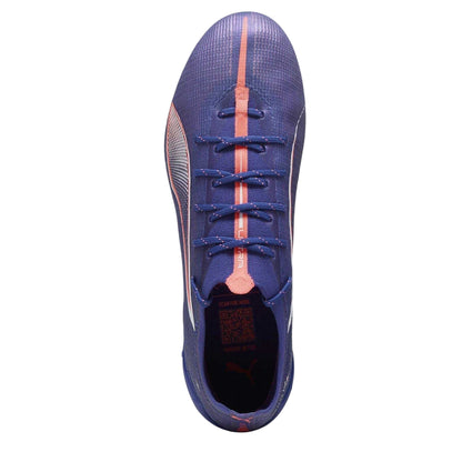 Lapis Blue - Side - Puma Childrens-Kids Ultra Ultimate Soft Ground Football Boots