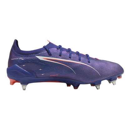 Lapis Blue - Front - Puma Childrens-Kids Ultra Ultimate Soft Ground Football Boots
